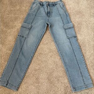Nine West Light Blue Straight Leg Jeans